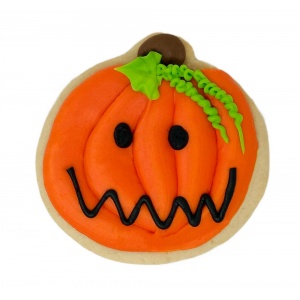 Halloween Decorated Cookie- Jack-O-Lantern